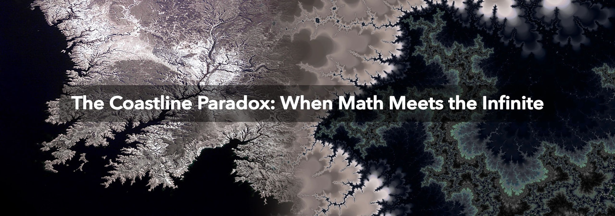 Fractal artwork accompanying The Coastline Paradox: When Math Meets the Infinite