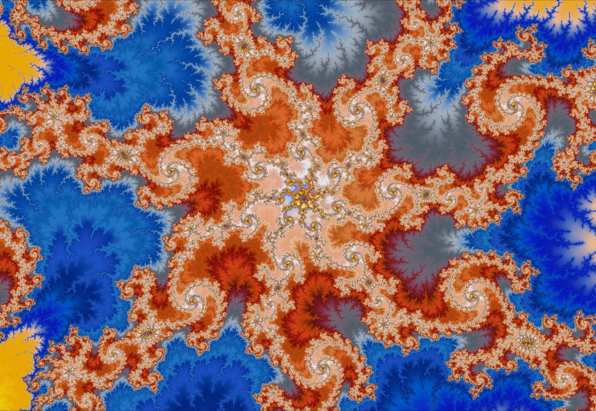 Fractal artwork accompanying From Chaos to Beauty: How Simple Equations Create Infinite Art