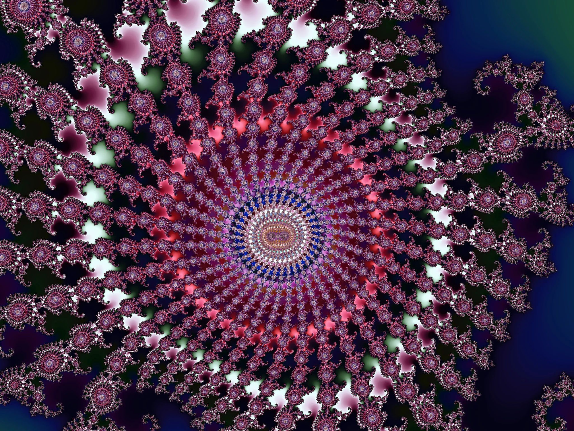 Fractal artwork accompanying End of the Year, Endlessly Deep
