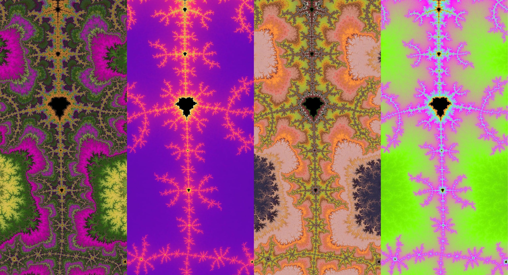 Fractal artwork accompanying The Art of Color: How Mandelbrot Metal Turns Math into Art