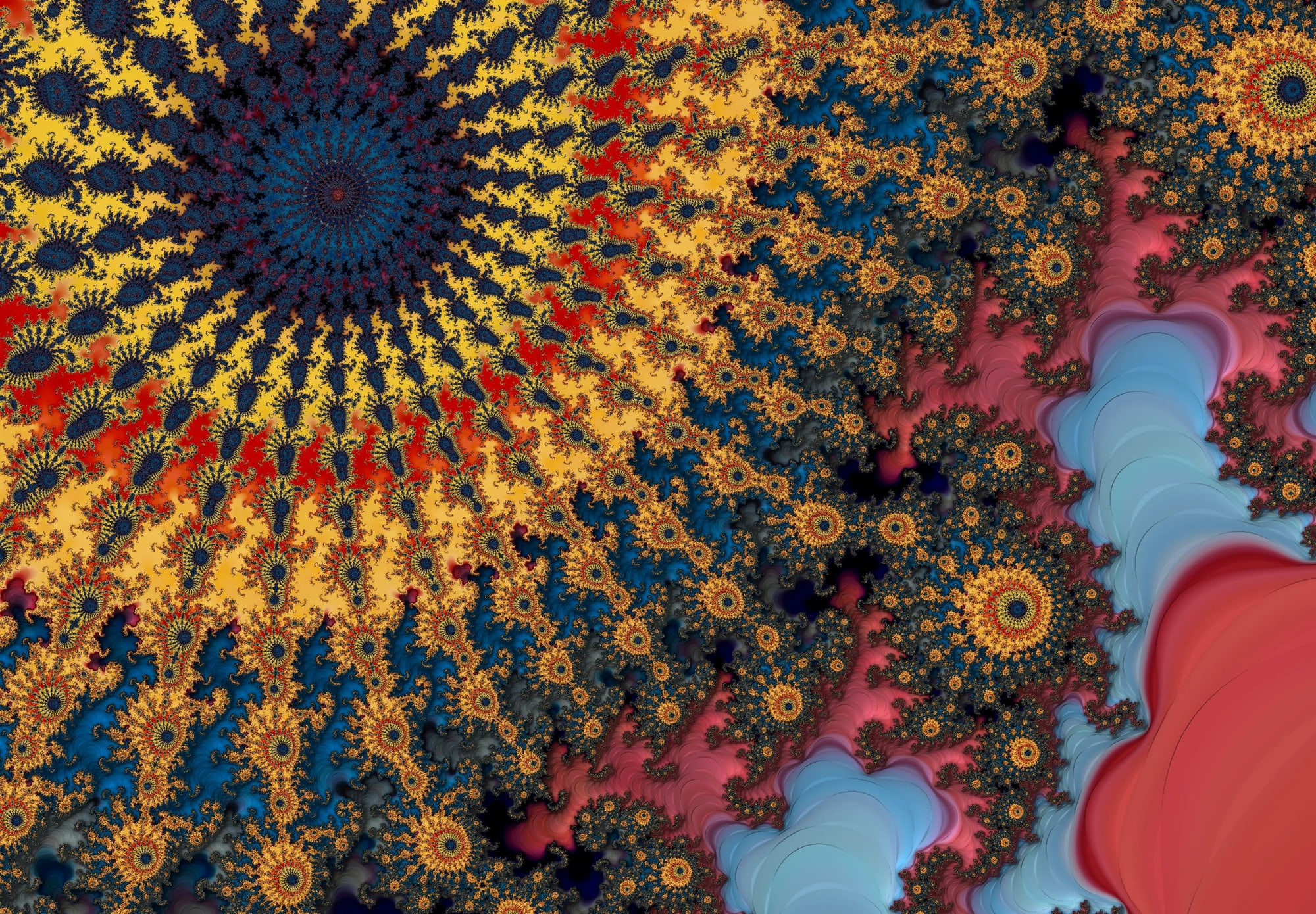 Fractal artwork accompanying Color as a System