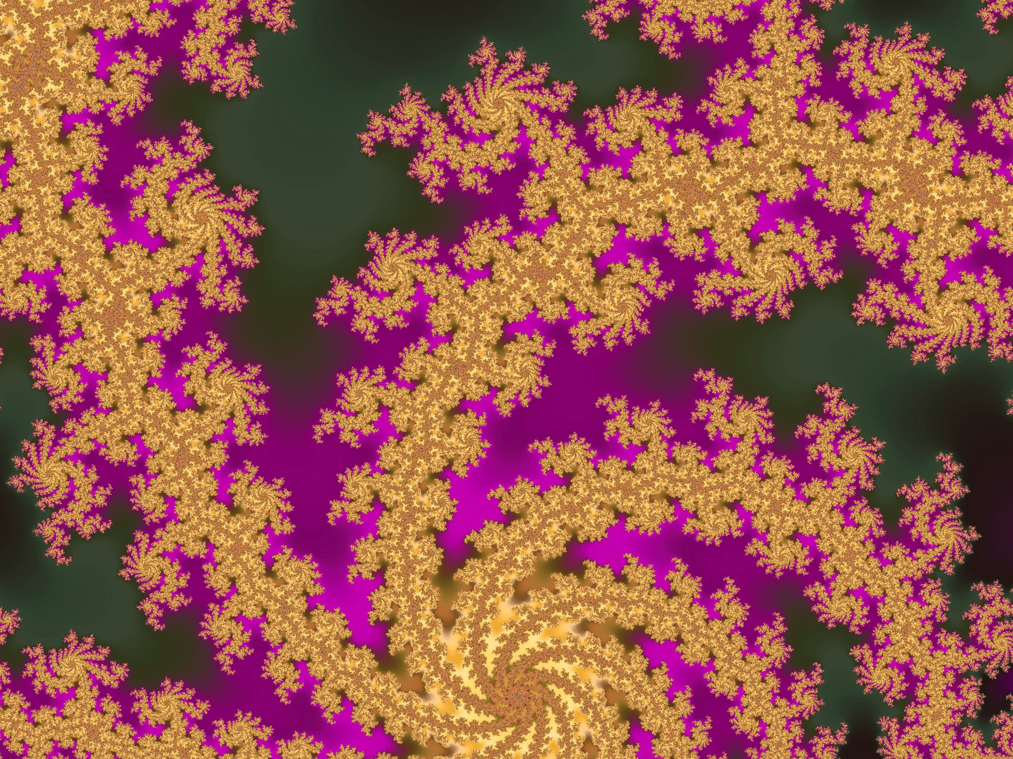 Fractal artwork accompanying Why the Mandelbrot Set Never Repeats