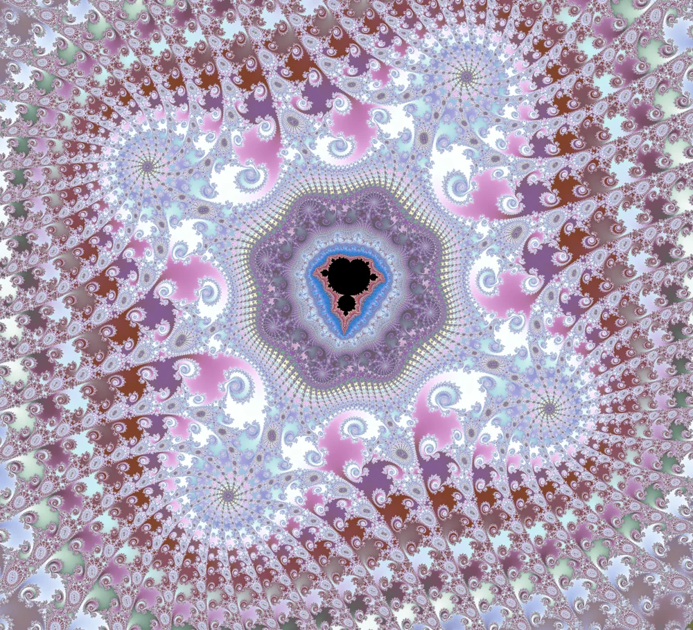 Fractal artwork created in Mandelbrot Metal, image 1