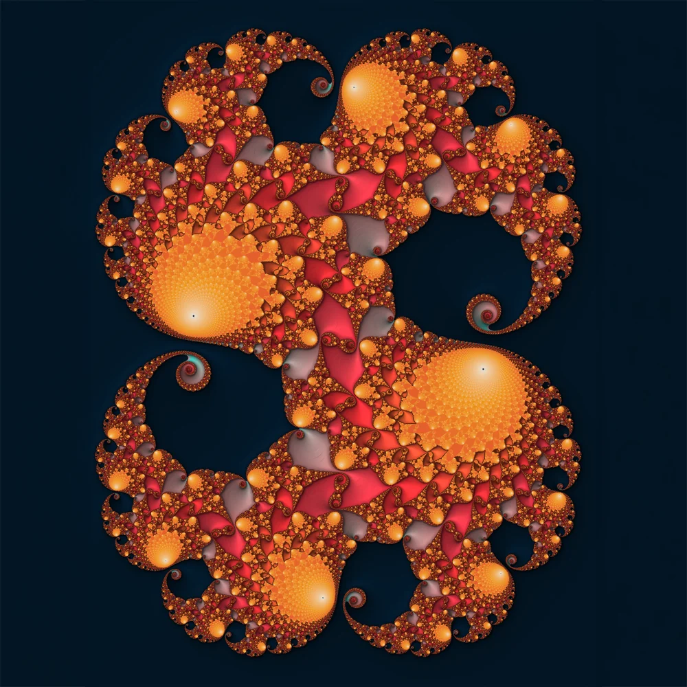 Fractal artwork created in Mandelbrot Metal