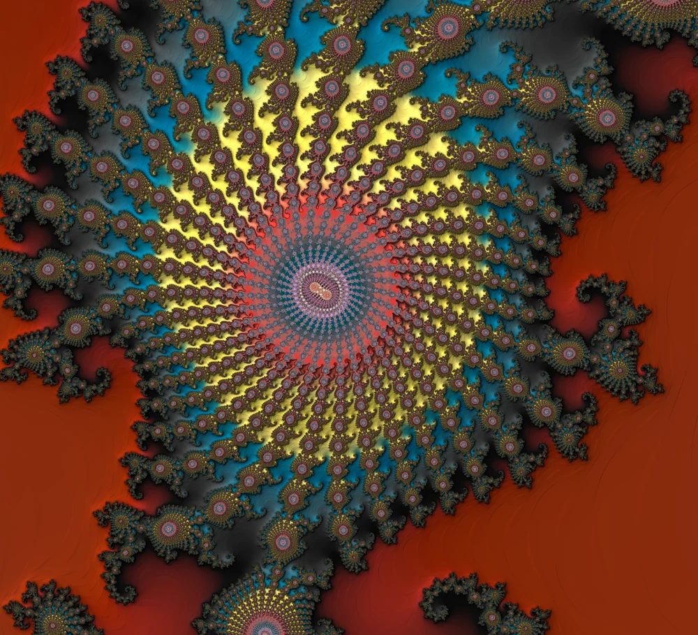 Fractal artwork created in Mandelbrot Metal