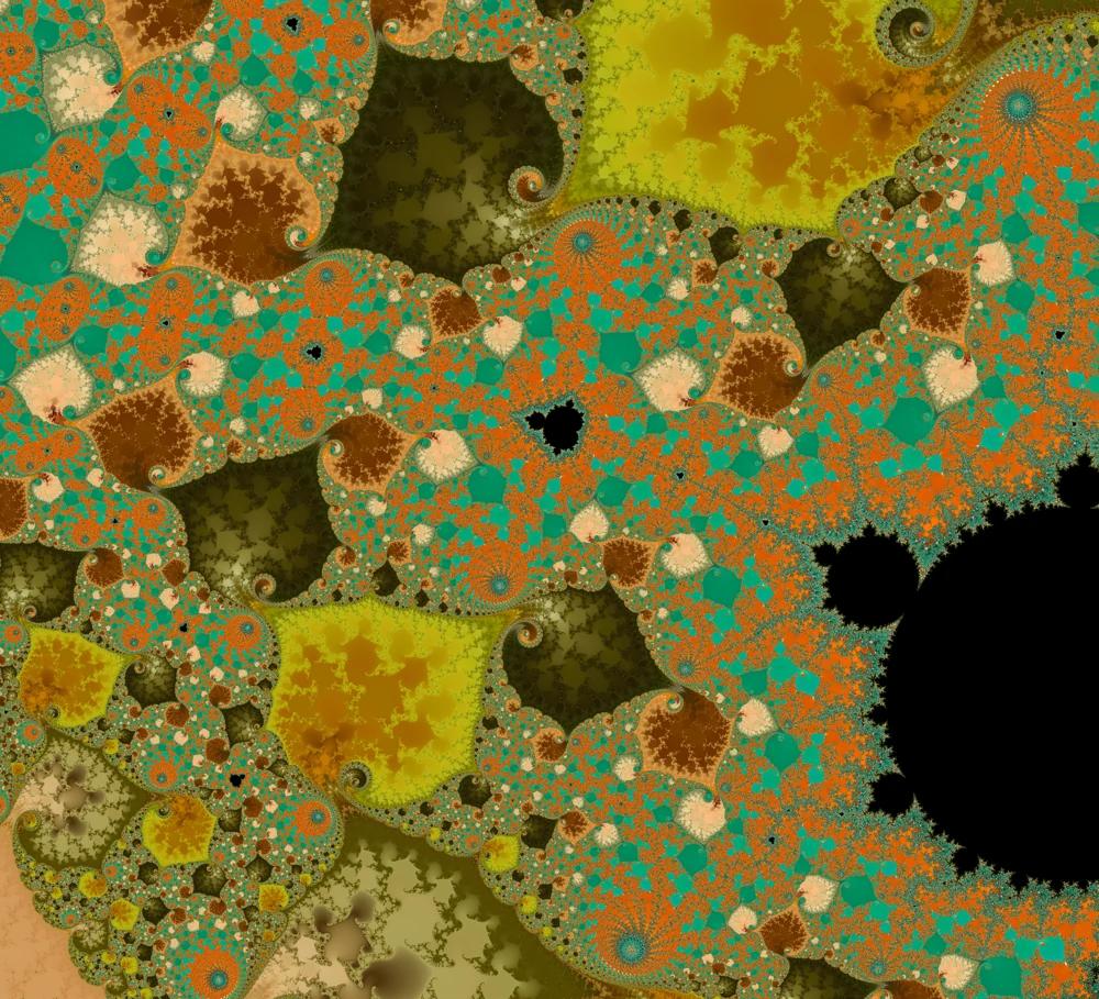 Fractal artwork created in Mandelbrot Metal, image 24