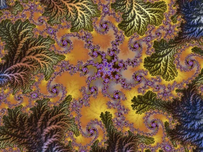 Galaxy 3D fractal preview